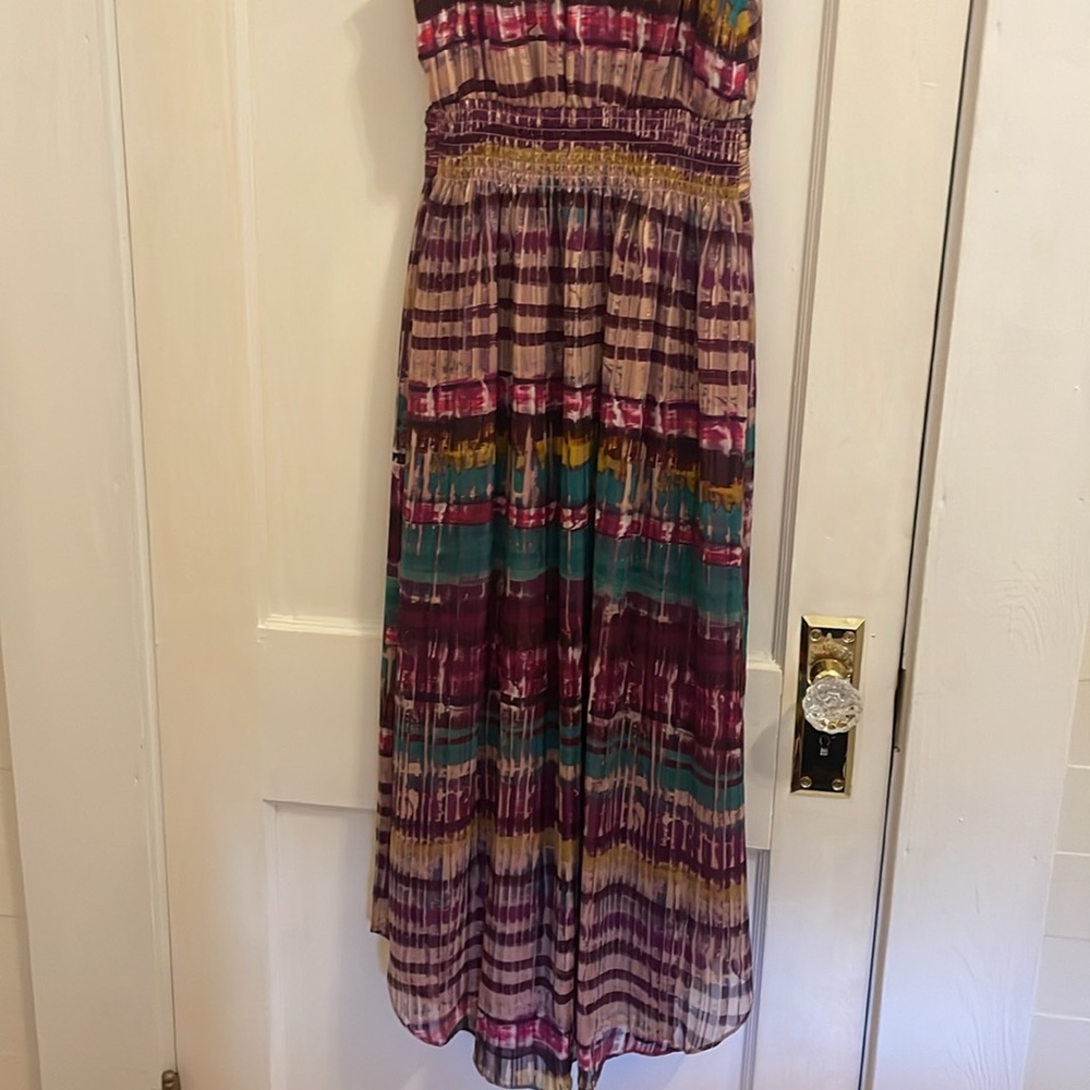 New Ramy Brook Harrison Sangria Stripe Midi Dress size XXS - Picture 10 of 16